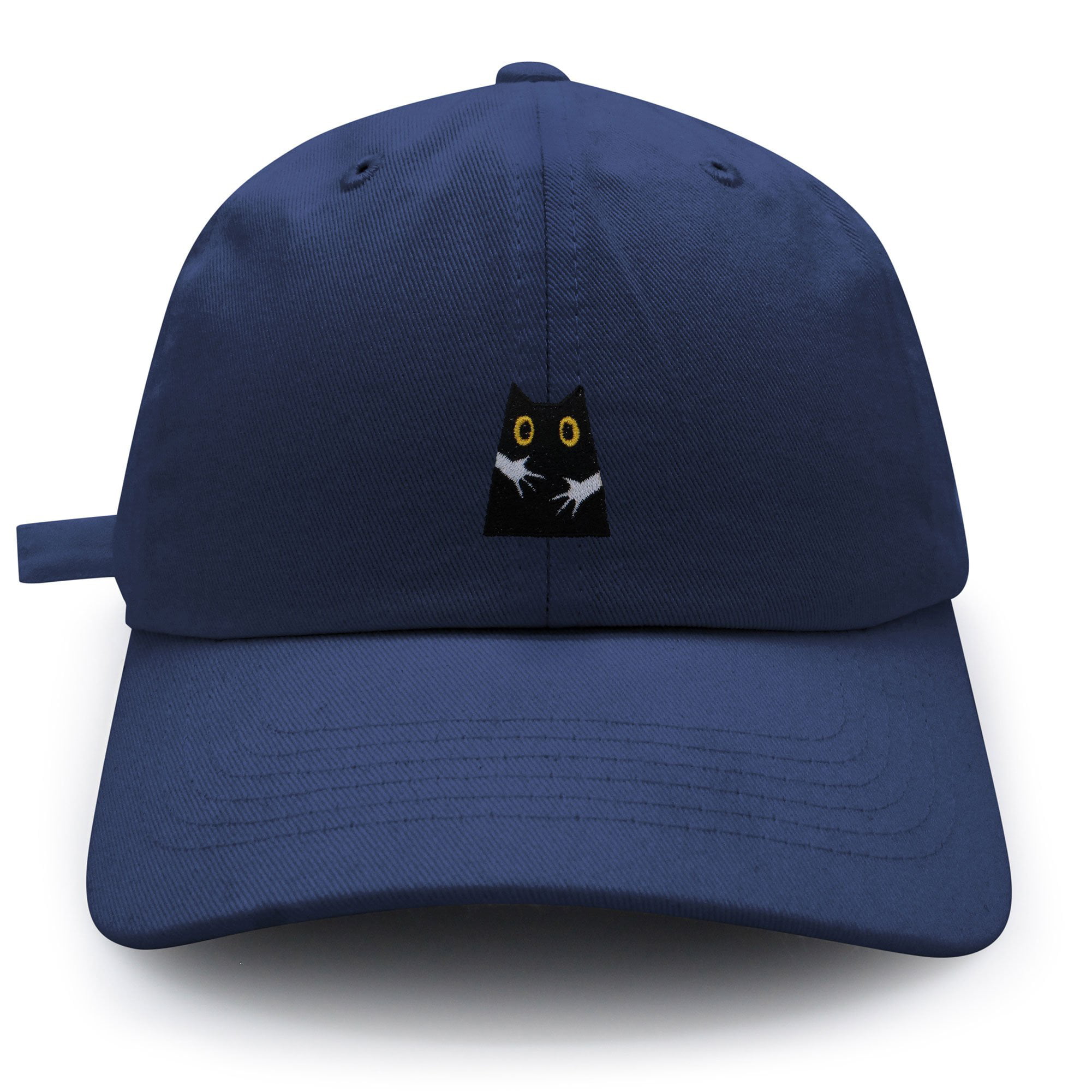 Custom Snapback Hats for Men & Women Cat Mom Head Grey Embroidery Cotton 