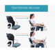 thumbnail image 4 of Cojin Soporte Lumbar Almohada Respaldo Sillas Auto Oficina, 4 of 4