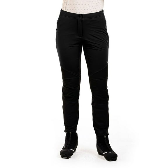 SWIX Adult Female Delda Softshell Pants, Color: Black, Size: M