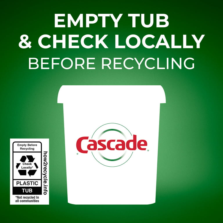 Cascade Original Dishwasher Detergent, Fresh Scent, ActionPacs - 25 pacs, 385 g