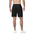 thumbnail image 2 of Men's Athletic Shorts with Zipper Pockets Lightweight Drawstring Stretch for Workout Gym Basketball 30-42, 2 of 7