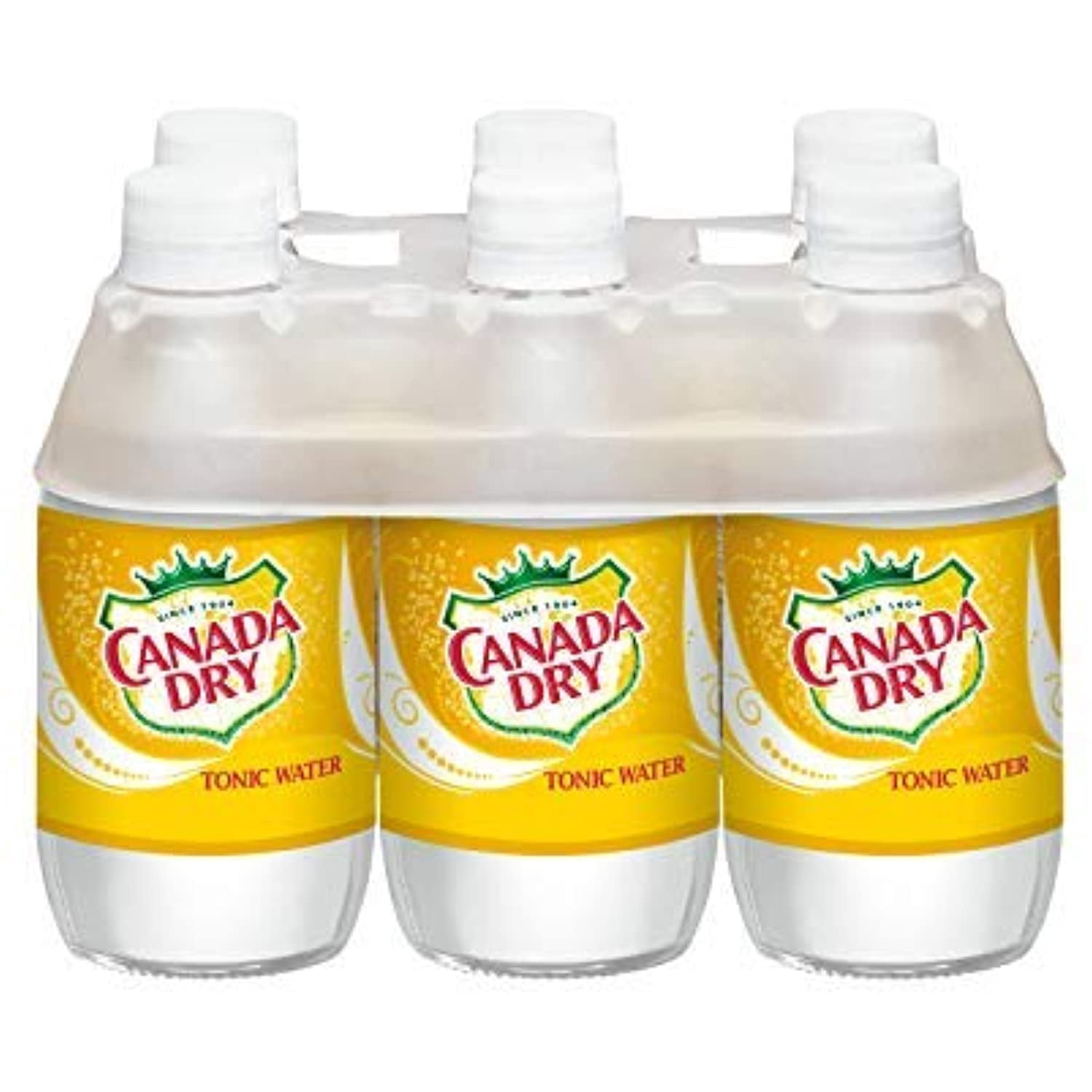 Canada Dry Tonic Water, 10 Fl Oz Glass Bottles, 6 Count