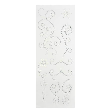 UPC: 0195158491425 | Clear Pearl Border Bling Stickers by Recollections™