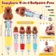 thumbnail image 2 of Bolígrafos Sayglossy con forma de capibara multicolor, 4 en 1, paquete de 24, 2 of 7