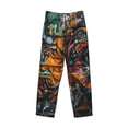 thumbnail image 5 of Balery Colorful Graffiti Abstract Eye print Men's Pajama Pants,Ultra Lightweight Pjs,Lounge Pant-Small, 5 of 9