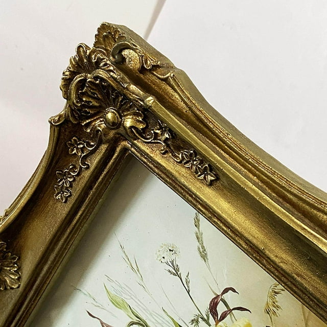Cadre d'Affichage Photo Support Photo pour Table à Domicile Cadre Photo Baroque Décoration de Bureau