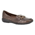 thumbnail image 1 of Easy Spirit Womens Avienta Embellished Flat Loafers Brown 5 Medium (B,M), 1 of 6