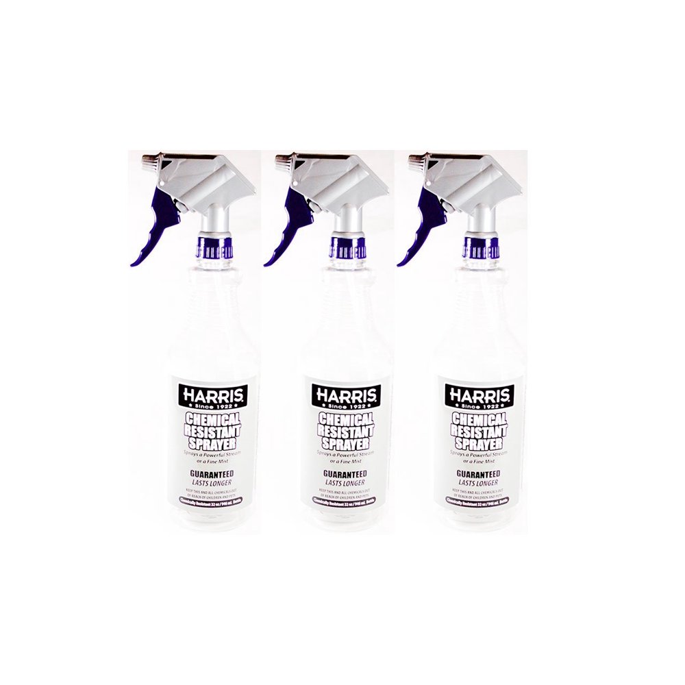 Harris Chemical Resistant Spray Bottle 3 Pack