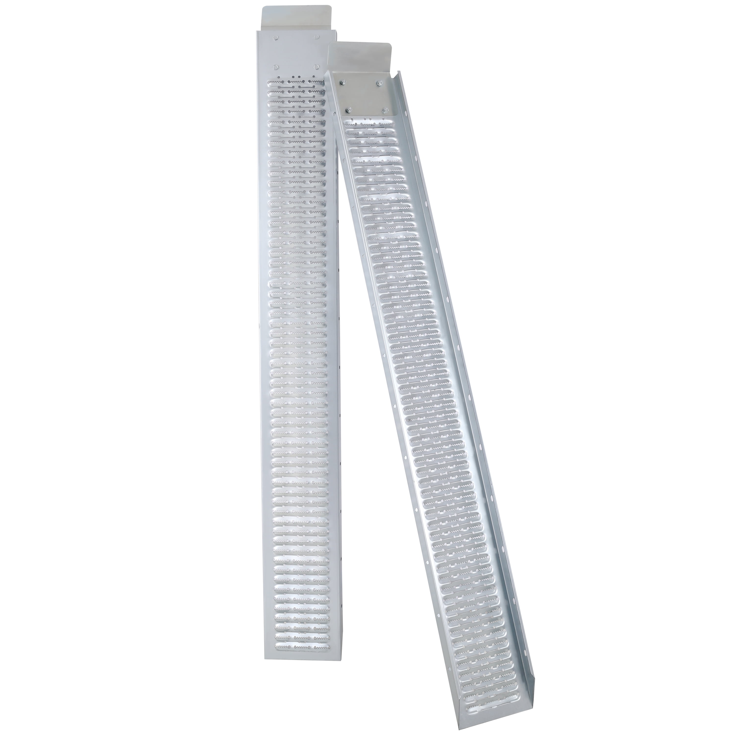74" L Loading Ramps, 960lbs Capacity Loading Ramps for Pickup Trucks, Steel Motorcycle Ramp, Dirt Bike Ramp for Truck, Lawn Mower, Snowblower, ATV, Quad, Pack of 2