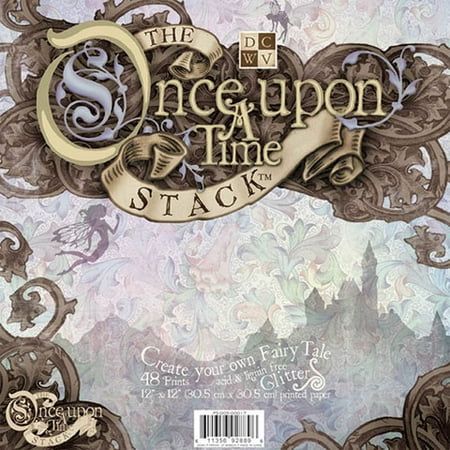 - Cardstock Glt Once Upon A Time Fairy Tale Stack 12X12 48 Sh