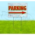 thumbnail image 1 of Parking Arrow (18" x 24") Yard Sign, Includes Metal Step Stake, 1 of 6