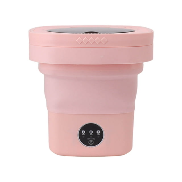 Lavadora plegable, Lavadora de 6,5 L Mini lavadora portátil plegable Lavadora de viaje Funcionalidad versátil Jadeshay A