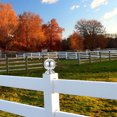thumbnail image 4 of Minkissy Fence Decor Accessory Fence Finial Silver Round Decoration 1Pack, 4 of 8