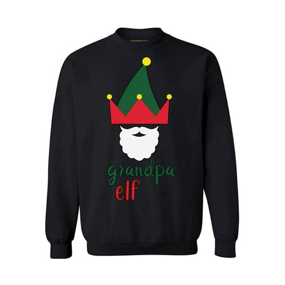 Awkward Styles Christmas Sweatshirt Xmas Elf Grandpa Sweater