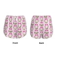 thumbnail image 3 of Balery Cute puppy Pantalones cortos deportivos para mujer con forro y dos bolsillos, elásticos, para entrenamiento, gimnasio, yoga-Medium, 3 of 7
