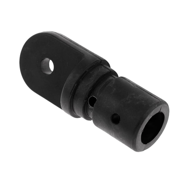 Accesorio de nailon para toldo bimini de barco - Tubo de inserción interna de 22 mm con extremo de ojo Ojo tapa