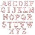 thumbnail image 1 of Hearth & Gear Letter Patch Set Of Pearl Rhinestone Shiny Pearl Letter Patch Clothes Applique Imitation Pearl Letter Patch (Colorful) DIY Letter Sticker A Stickers Thick Decal Science Stickers for, 1 of 7