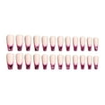 thumbnail image 2 of ruzhgo Length Coffin Fake Nail Scratch Resistant Press-on Fingernails Removable Trimble Nail Tip Adjustable Manicure Stickers Girls Type 1 Type 30, 2 of 6