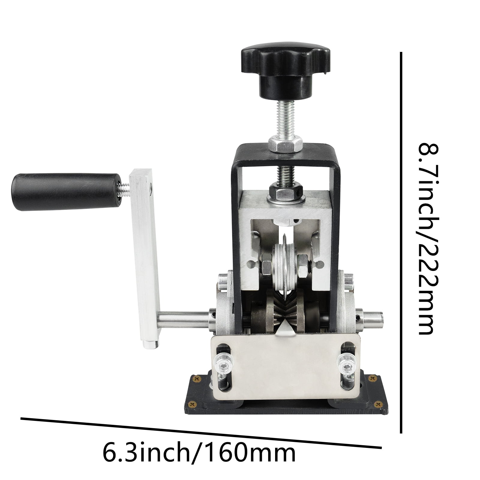 Manual Wire Stripping Machine Gauge Wire 0.06-1 inches,Scrapping Copper Wire Peeler Machine,Drill Powered Hand Crank Wire Stripper Tool for Scrap Copper Recycling