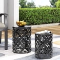 thumbnail image 3 of Space - Transforming Accessory - Enjoy the Instant Upgrade with a Black Iron Accent Table Set, 3 of 5