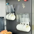 thumbnail image 2 of Mug Hooks Wall-Mounted Holder Coffee Cups Holder Hanger Mug Rack Cups Storage Multifunctional Organizer Save Storage Space, 2 of 9