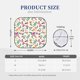 thumbnail image 3 of Fotbe Cute Flower Juego de 2 Piezas de Parasoles para Parabrisas | Bloqueador Solar para Auto | Accesorios Plegables para Protección Solar Interior-Medium, 3 of 6