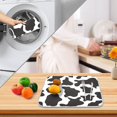 thumbnail image 6 of Black White Cow Print Pattern Drying Dish Mat Quick Drying Absorbent Soft Durable for Kitchen 18" x 24", 6 of 10