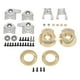 thumbnail image 1 of Mangueta de dirección de latón de repuesto, reforzada, para coche RC Axial 1/10 90045 Anillos de contrapeso, 1 of 8