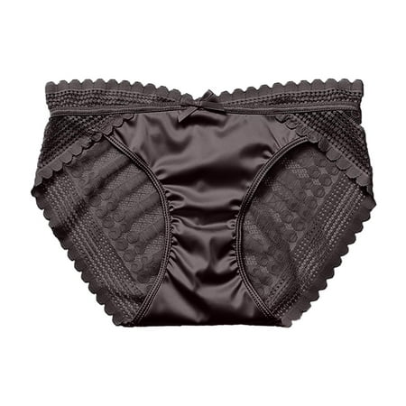 

ZRBYWB Panties For Women Low Waist Mesh Briefs Solid Cotton Crotch Underwear Panties