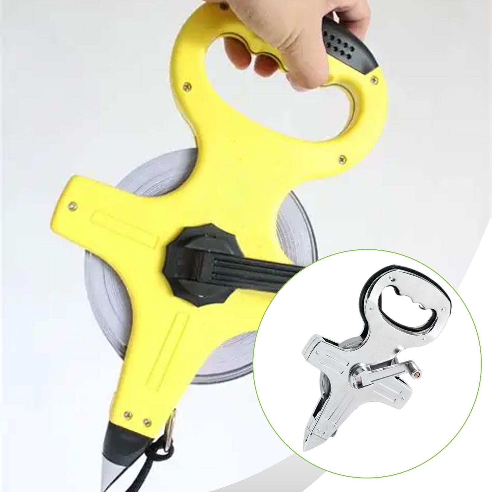 Measuring Tape Ruler Long Tape Measure for Engineer Pointed Precise Scale Stainless Steel for Construction Project