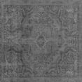 thumbnail image 1 of Ahgly Company Indoor Square Abstract Gray Modern Area Rugs, 6' Square, 1 of 4