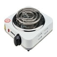 thumbnail image 2 of Emerald Hot Plate Electric Stove Top Burner, Single-Coil Burner Electric Cooktop, White, 2 of 4