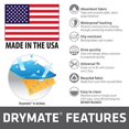 thumbnail image 2 of Drymate Premium XL Under The Sink Mat (24” x 59”), Cabinet Protection Mat, Shelf Liner - Absorbent/Waterproof/Slip-Resistant - Machine Washable, Durable (Made in The USA) (Charcoal, 2 of 7