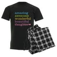 thumbnail image 6 of CafePress - Amazing Daughter Men's Dark Pajamas - Men's Dark Loose Fit Cotton Pajama Set, 6 of 7