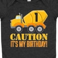 thumbnail image 4 of Inktastic 1st Birthday Construction Truck Cement Mixer Boys or Girls Baby Bodysuit, 4 of 5