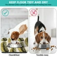 thumbnail image 4 of Junk Food Style Dog Food Mat - Multi-Layer Absorbent & Non-Slip Pet Placemat - Burger Themed Washable Feeding Mat for Bowls - USA Design Pet Supplies, 4 of 5