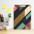 thumbnail image 2 of FORMRS Acrylic Clipboard with Low Profile Clip Standard A4 Letter Size, 12.5" x 9", Green Geometric, 2 of 8