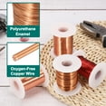 thumbnail image 3 of 14 AWG Magnet Wire, 14 Gauge Enameled Copper Wires 8 oz Magnetic Coil Wire for Transformer Motor Electric, 155C(311F), Copper Color, 3 of 5