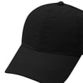thumbnail image 4 of Lumistal Unisex Baseball Cap Solid Color Plain Sports Hat Adjustable Sun Hat for Men And Women Baseball Visor Cap Hiking Fishing Outdoor Activities Black One Size, 4 of 6