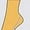 Yellow, variant on Toe Socks for Heels, Cotton Toe Socks, Half Socks for Women, Socks for Dress Shoes Women, No Show Socks Womens, Red One Size
