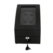 Automatic Rotation 2+3 Watch Winder Case Display Box Storage Holder Organizer
