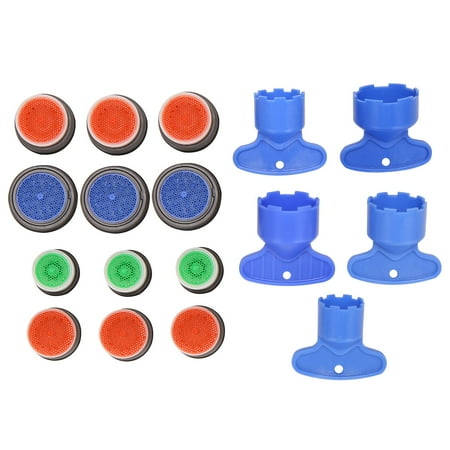 

12 Pieces Faucet Aerator for Cache Aerators and 5 Pieces Cache Faucet Aerator Key Removal Wrenches Cache Aerators