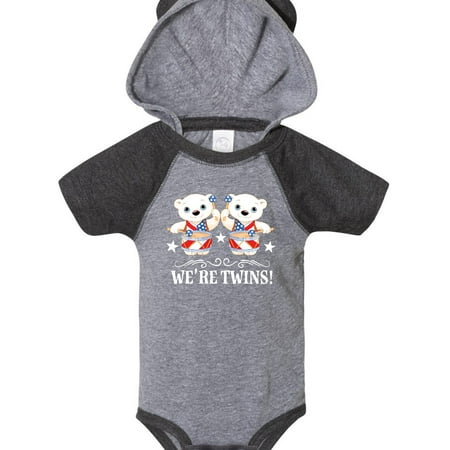 

Inktastic 4th Of July Twins Gift Baby Boy or Baby Girl Bodysuit