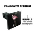 thumbnail image 2 of Pink Flamingos Palm Tree Tow Trailer Hitch Cover Plug Insert, 2 of 7