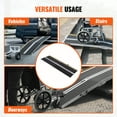 thumbnail image 2 of KFFKFF Mobile Accessibility Ramp, 7-foot with 800 lbs Tolerance, Anti-Skid Aluminum Collapsible Threshold Ramp, Compact Mobility Scooter and Wheelchair Ramp, Disability Access for Household Steps, 2 of 9