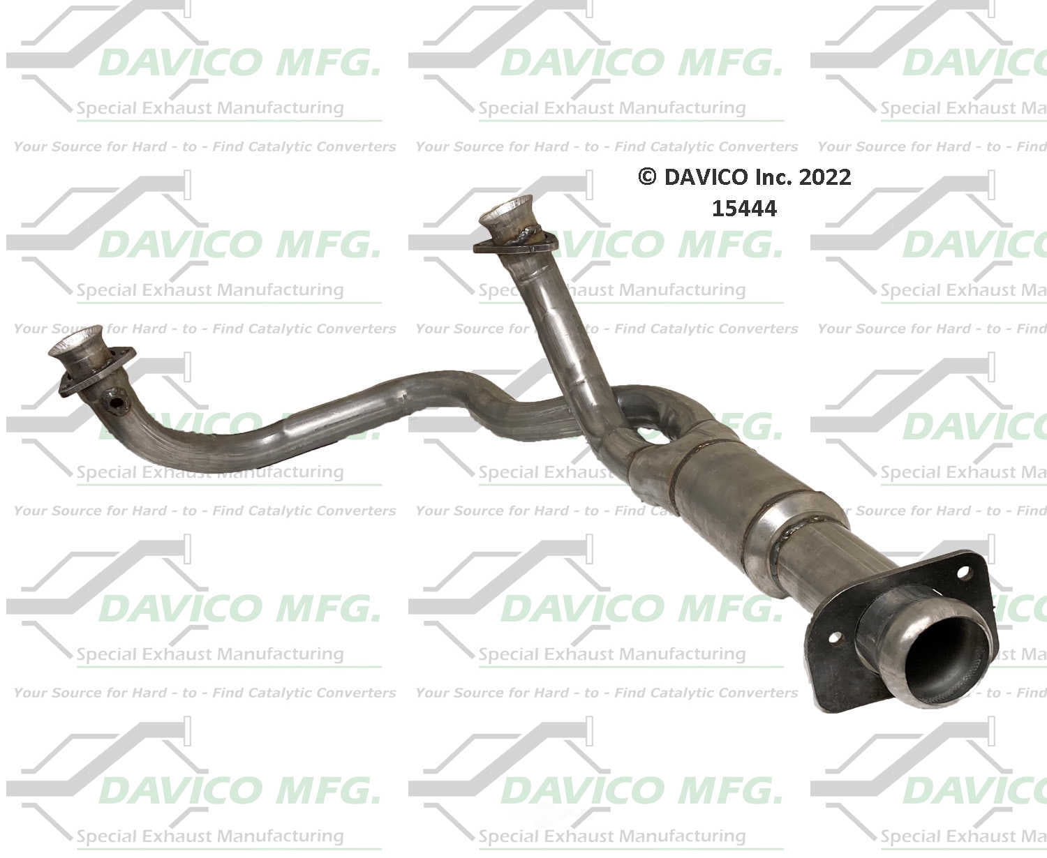 Davico Mfg 15444 Direct-Fit Catalytic Converter