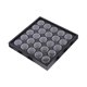 thumbnail image 3 of Caja organizadora de cuentas, dijes para uñas y gemas, organizador con estuche de espuma, diamantes de imitación para uñas 25 frascos, 3 of 9