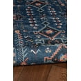 thumbnail image 2 of Larson 3' x 5' Washable Accent Rug, Teal and Ivory, 2 of 7