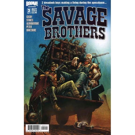 Savage Brothers, The #2 VF ; Boom! Comic Book
