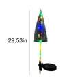 thumbnail image 4 of Cheapark Outdoor Solar Christmas Tree Light Solar Powered Pre-lit Small Tree for Holiday Garden Yard Patio Decor, 4 of 8